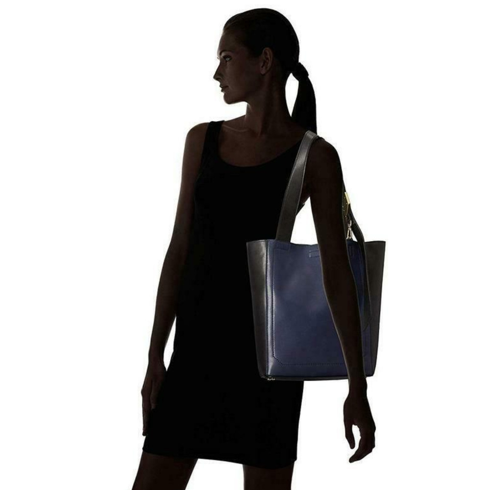 Calvin Klein Karsyn Leather Tote